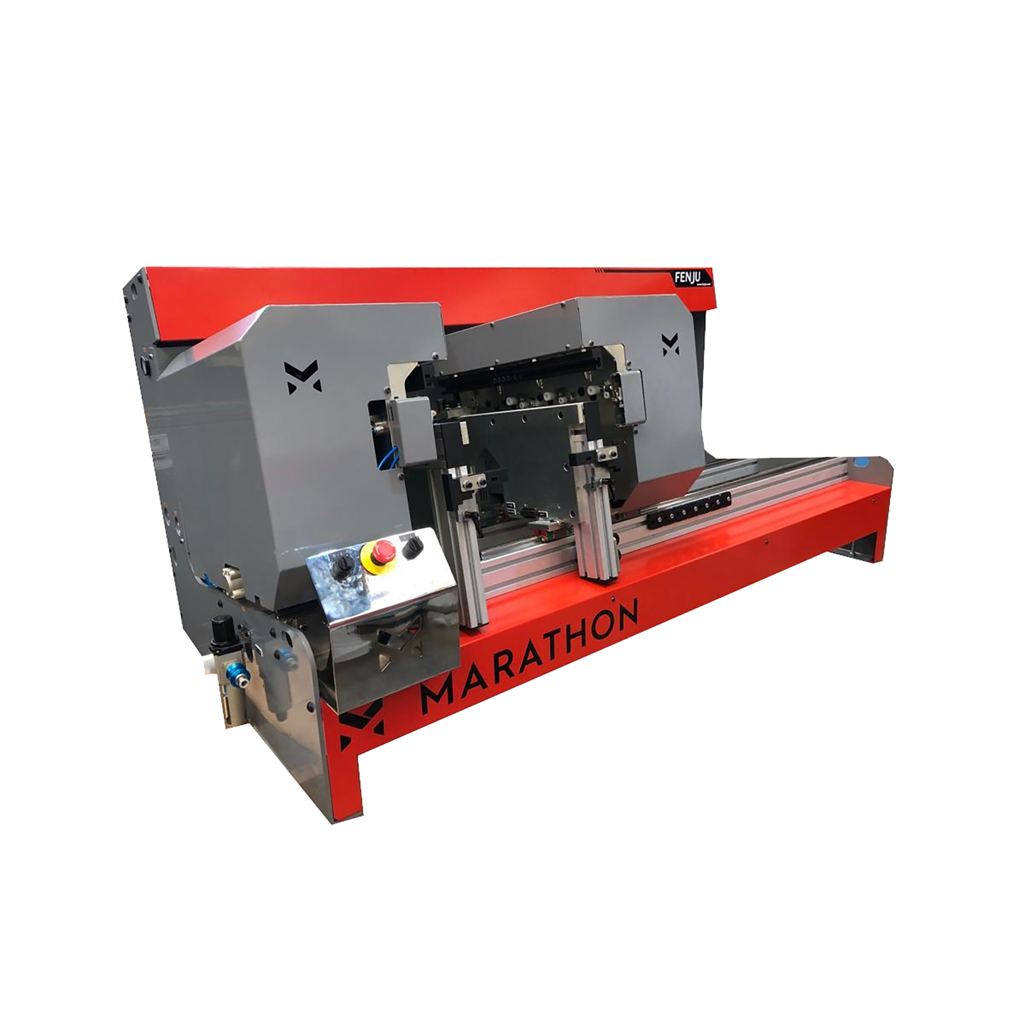 M-Series Pneumatic Drawer Clamp and Bottom Punch Machine 