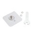 M-Series Tip-Out Tray with Soap Container and Ring Peg Kit 30" White