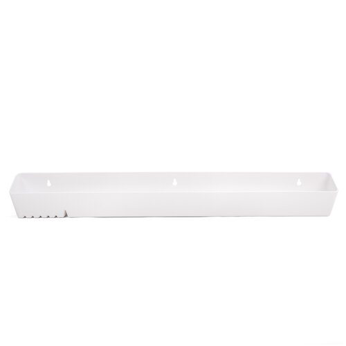 M-Series Tip-Out Tray with Soap Container and Ring Peg 30" White