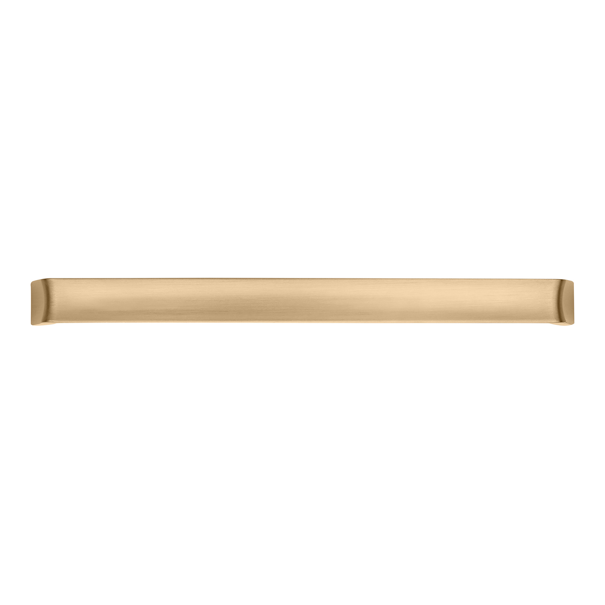 Portico Contemporary Pull, 160mm, Matte Brushed Brass
