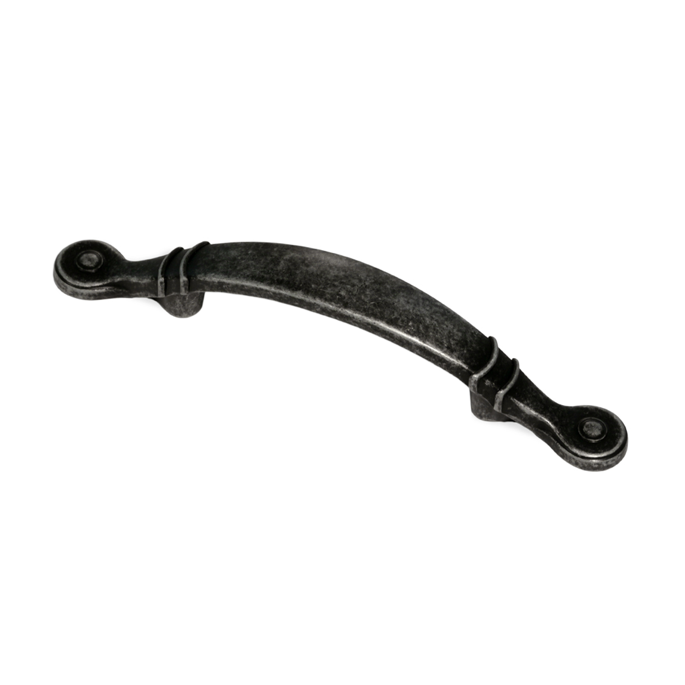 Corporal Classic Pull, 3in, Weathered Steel
