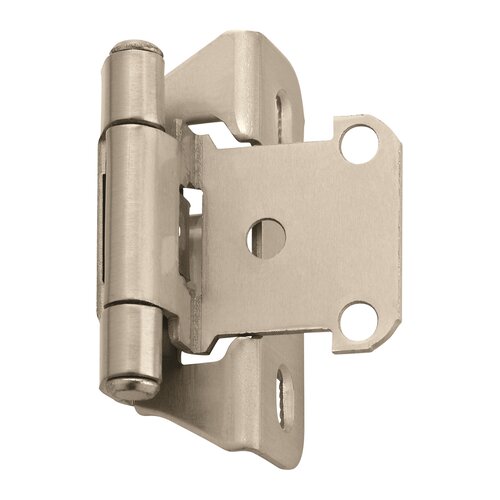 HINGE; SELF-CLOSING, PARTIAL WRAP, OVERL