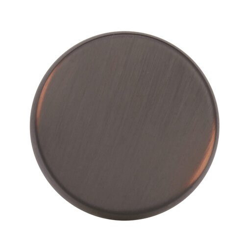 Blackrock Round Knob, 1-5/16 in (33 mm), Oil-Rubbed Bronze