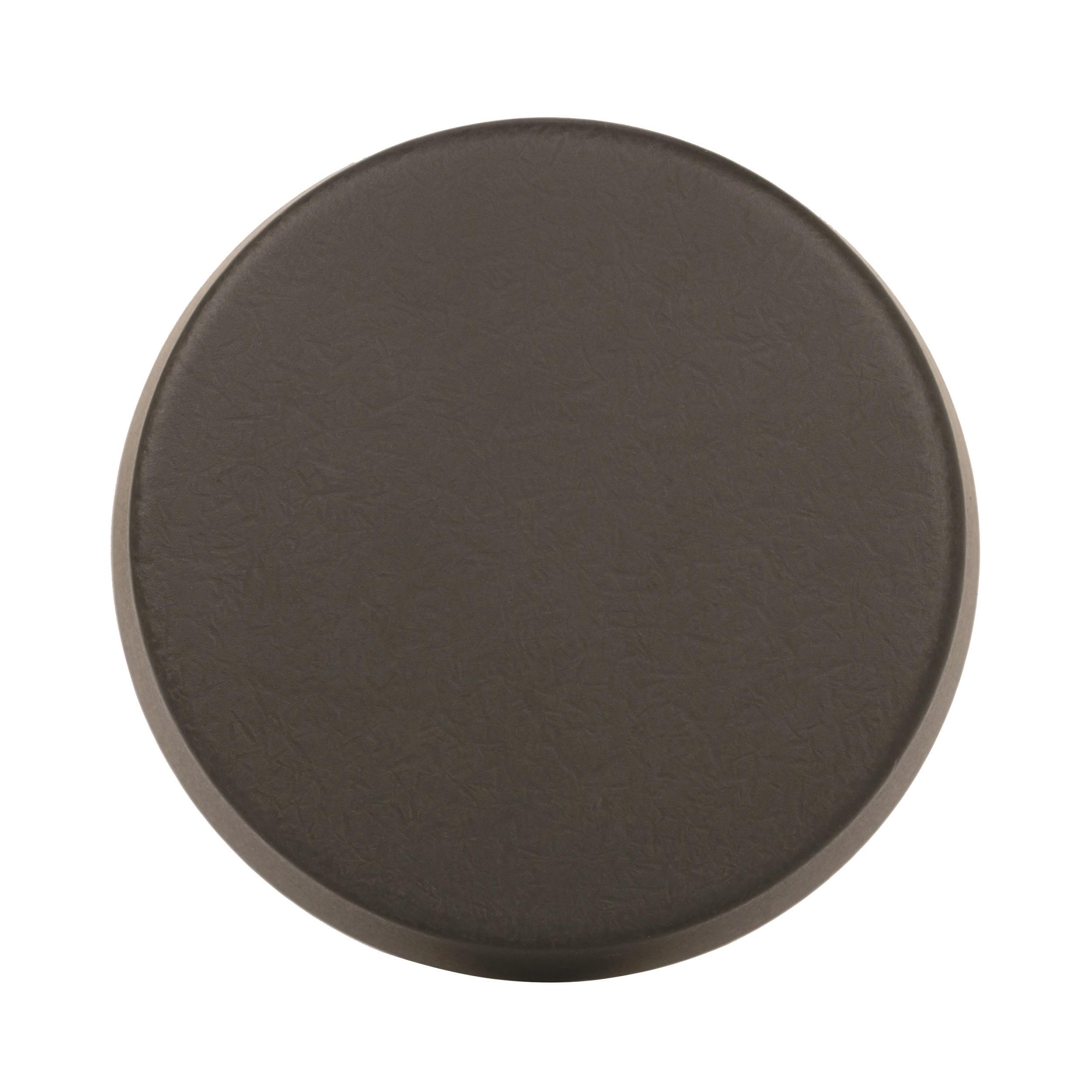 Blackrock Round Knob, 1-5/16 in (33 mm), Black Bronze