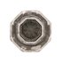 Traditional Classics Knob, 1-5/16 in (33 mm), Clear / Black Bronze