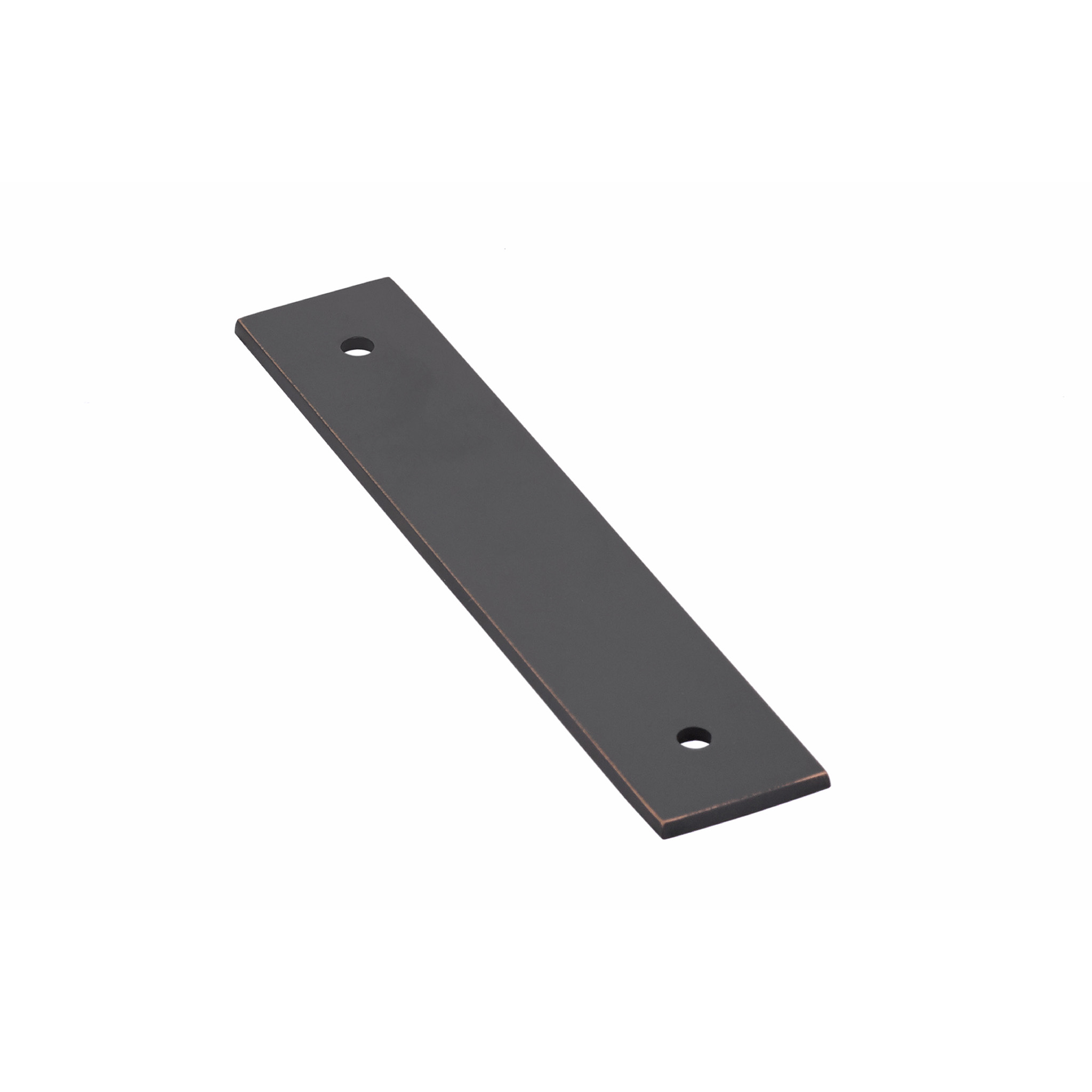 Art Deco Rectangular Backplate for Pull, Oil Rubbed Bronze