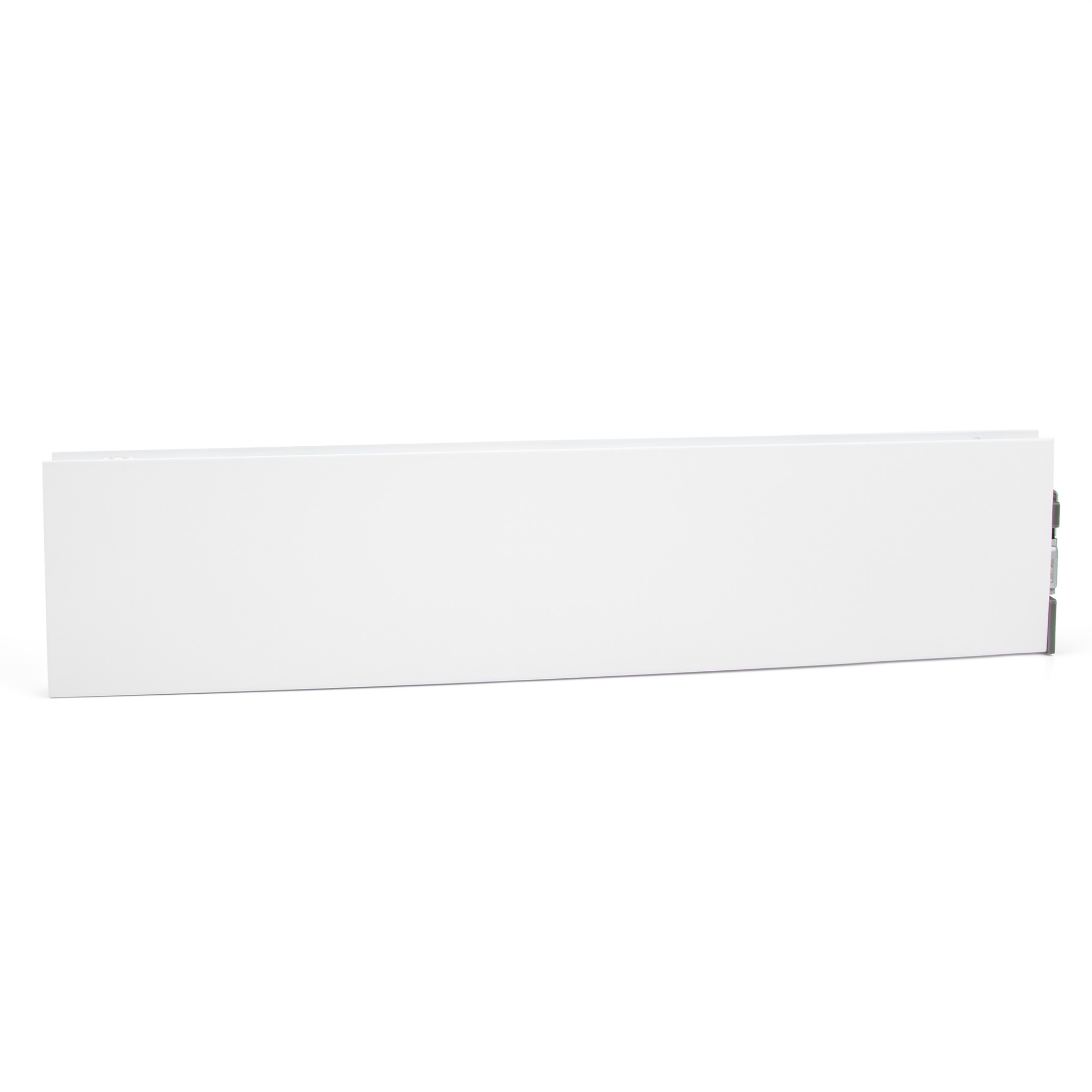 M-Series Fusion Side Wall, 550mm Length, 88mm Height, Lunar White