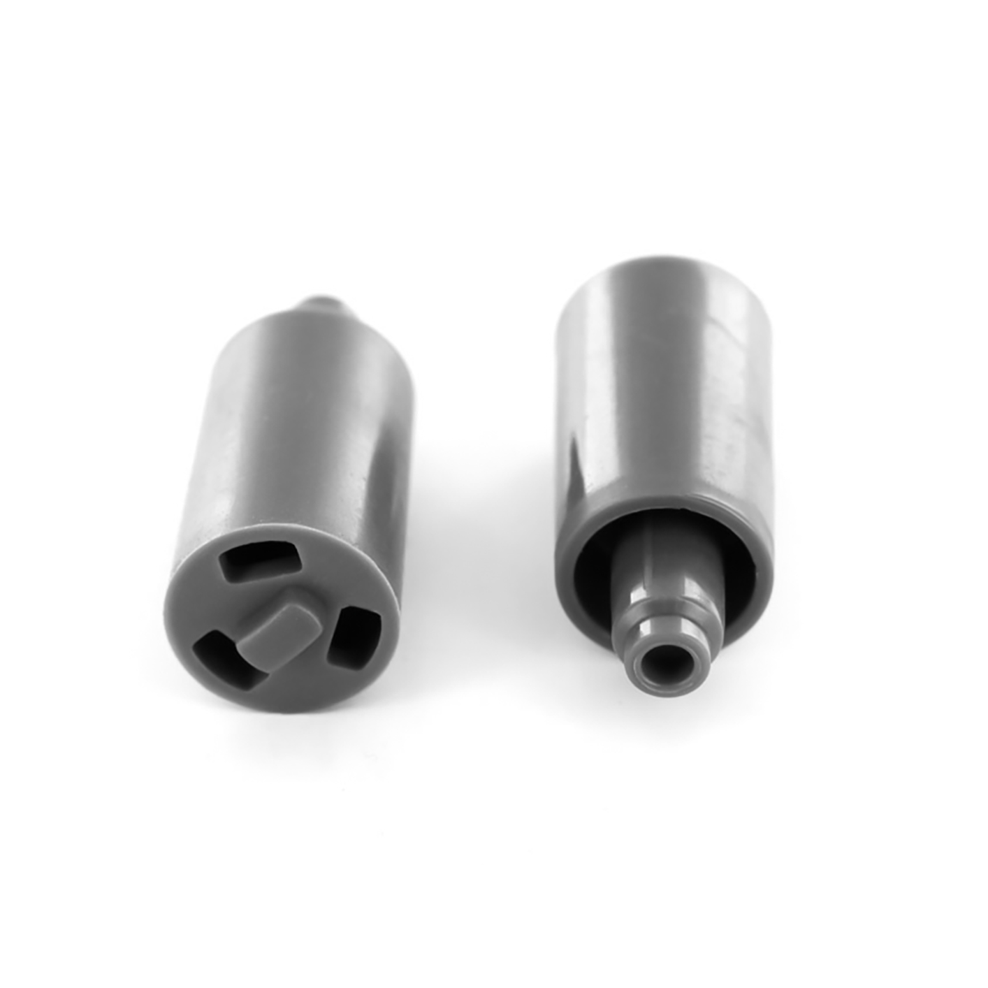 Cross Rail Single Connectors for Metal Boxsides Grey