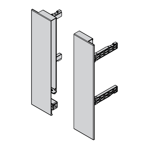 Front Fixing Clips for Legacy Prima Short Metal/Tall Glass Internal Drawers