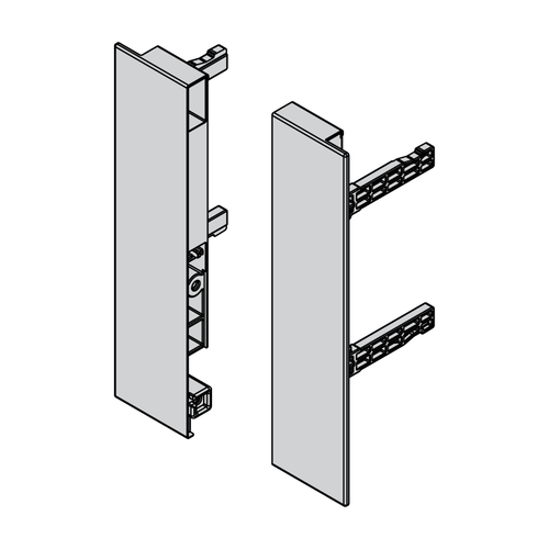 Front Fixing Clips for Legacy Prima Metal/Cross Rail Internal Drawers