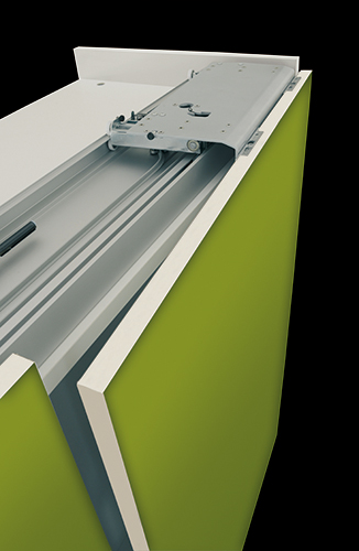 Salice M50+ Coplanar Sliding Door System for Large Cabinets