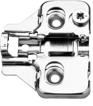 DTC Clip-On Plate with Cam Height Adjustment, Euro-Screws