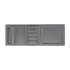 Area Knife Holder Accessory, Grey Matte