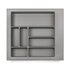 Area Cutlery Dividers, 450mm - 500mm, Grey Matte Textured