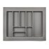 Area Cutlery Dividers, 600mm - 700mm, Grey Matte Textured