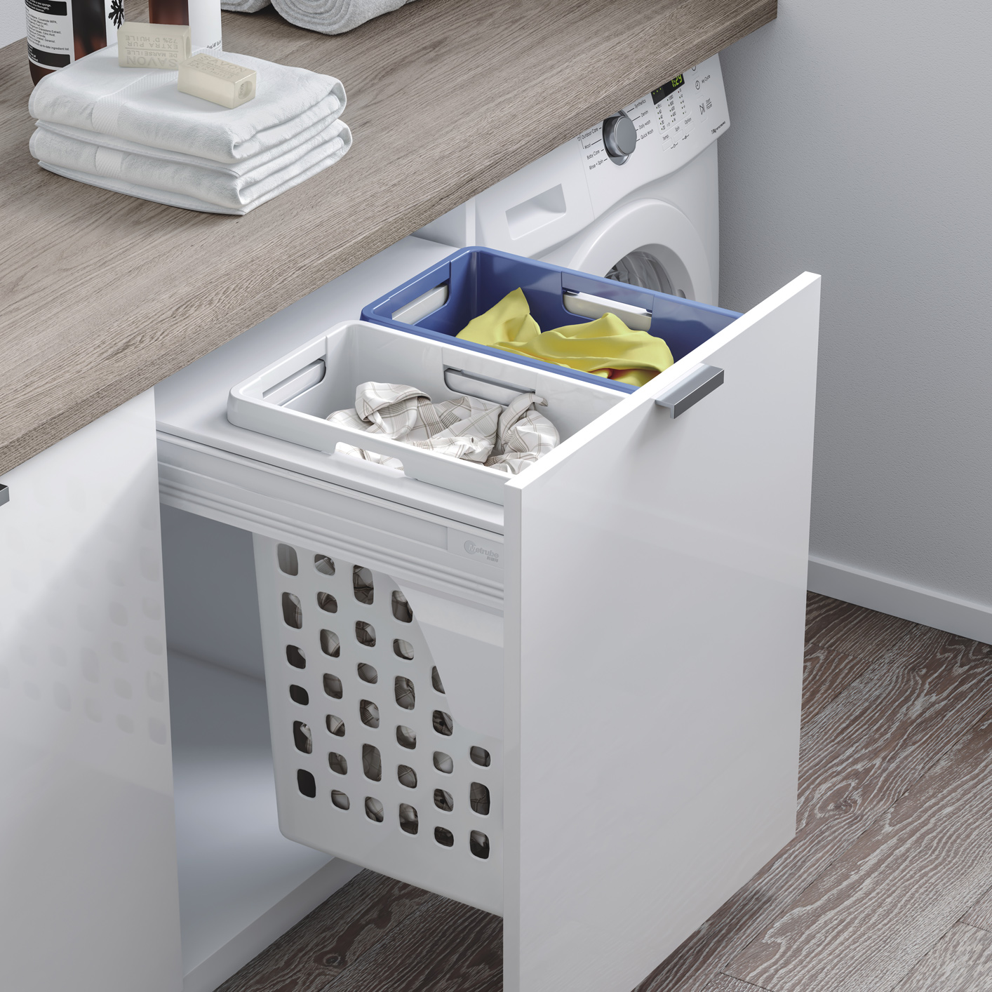MSeries Laundry Hamper for Infinity Doublewall Drawers