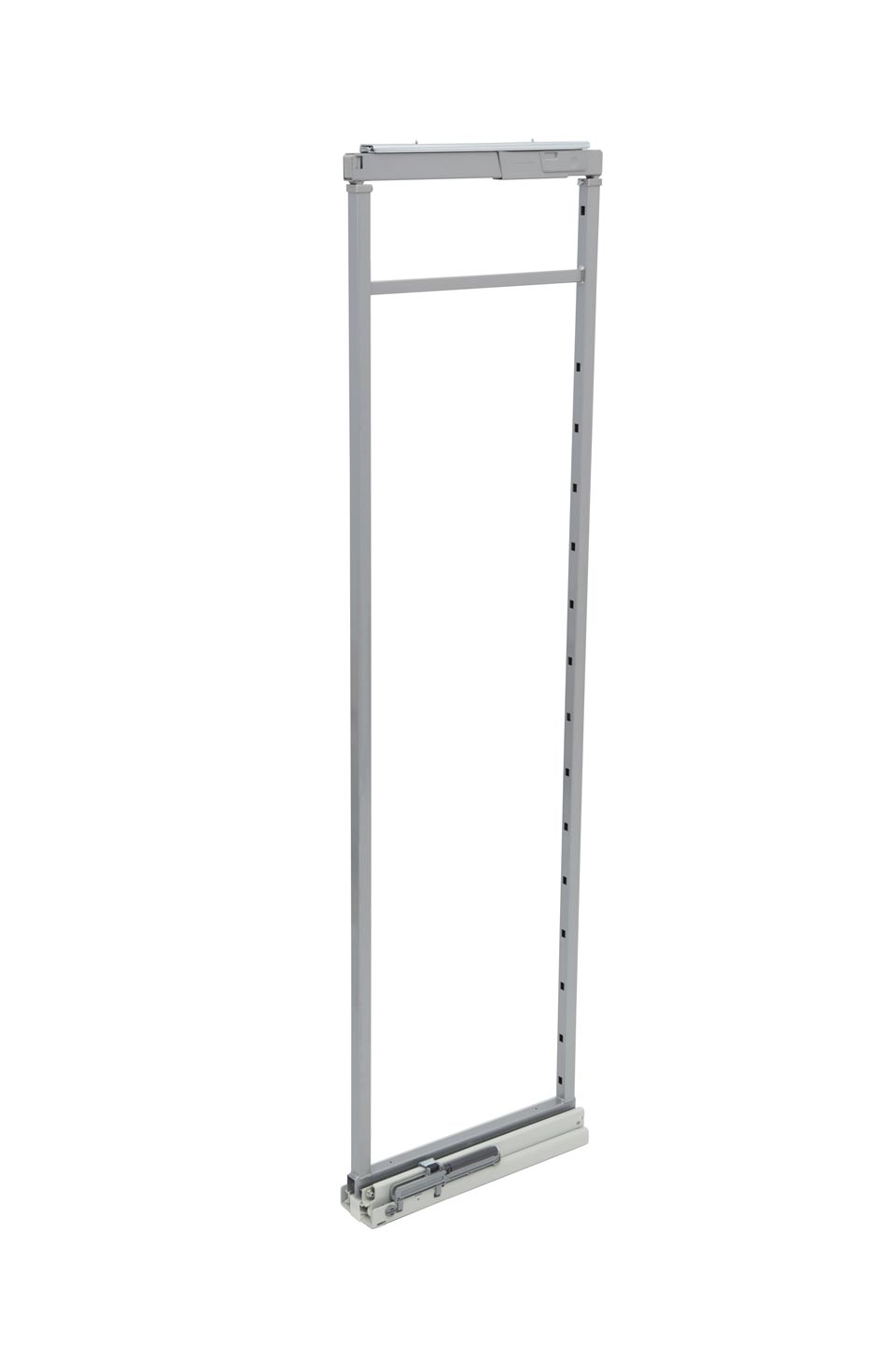 Pantry Pull Out Frame and Slide, Light Grey