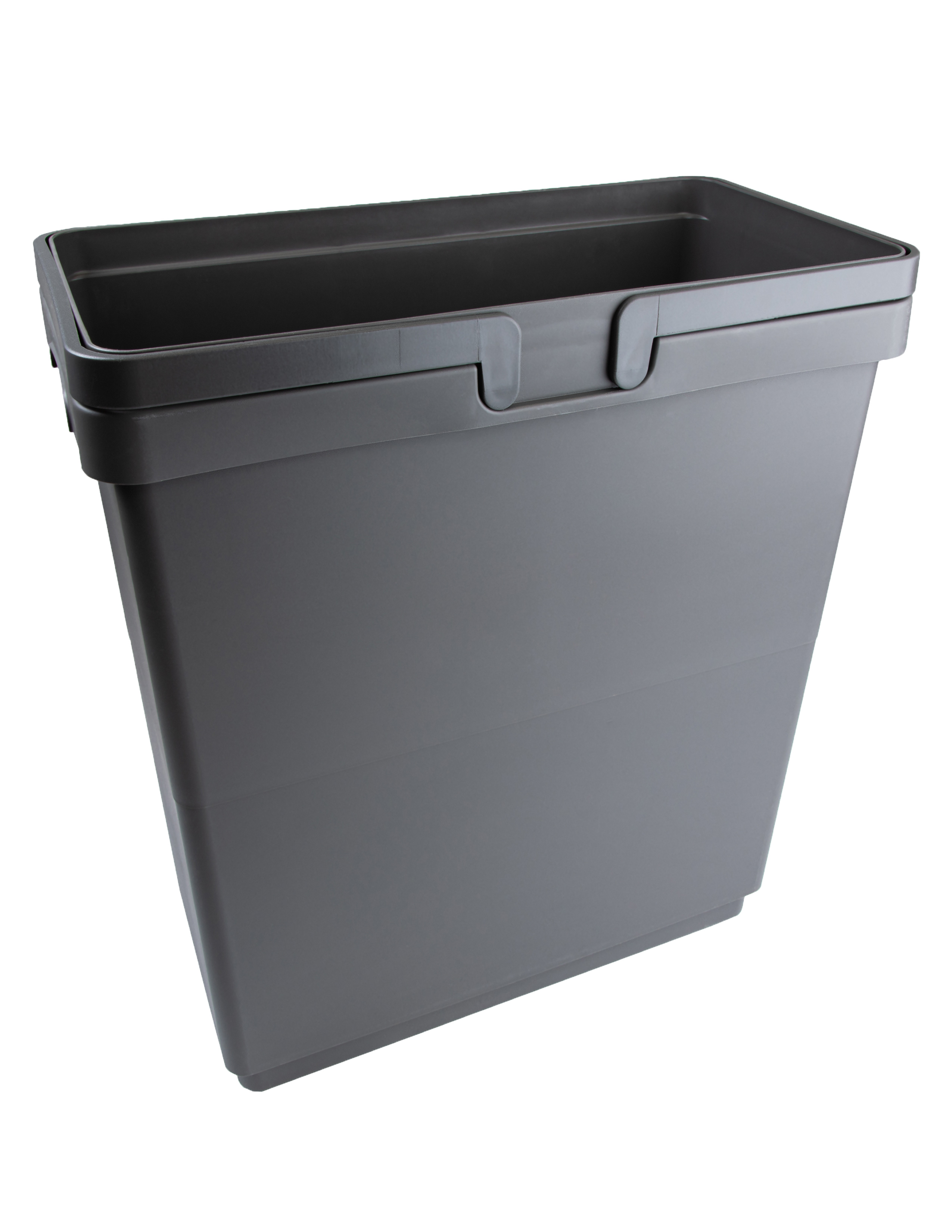 Single Bin 36L with Handles Anthracite