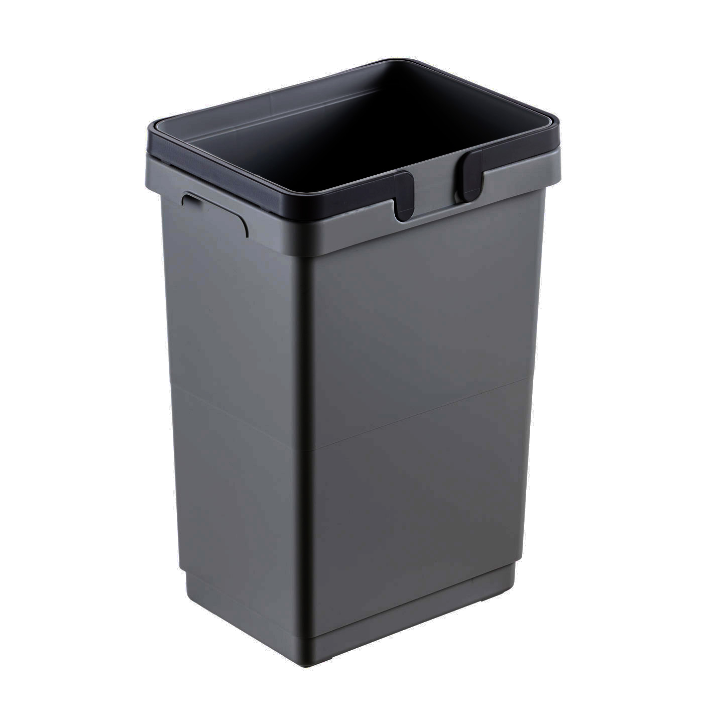 Single Bin 47L with Handles Anthracite