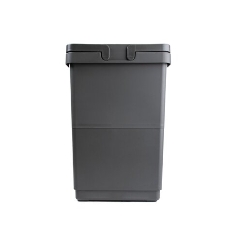 Single Bin 20L with Handles Anthracite