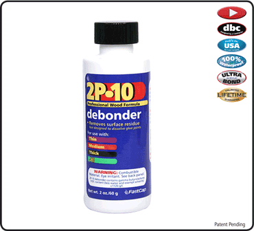 FastCap 2P10 Debonder 2oz for Residue Removal