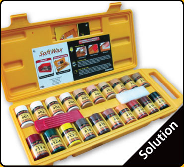 Soft Wax Touch Up 20 Colour Finishing Kit