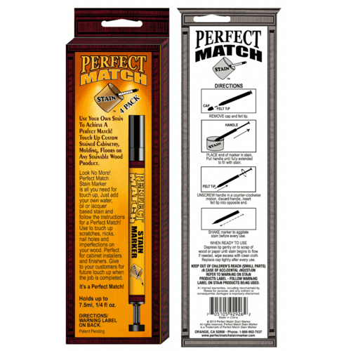Perfect Match Stain Marker 4 Pack